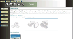 Desktop Screenshot of hmcraigmetal.com