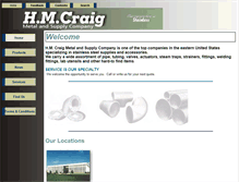 Tablet Screenshot of hmcraigmetal.com